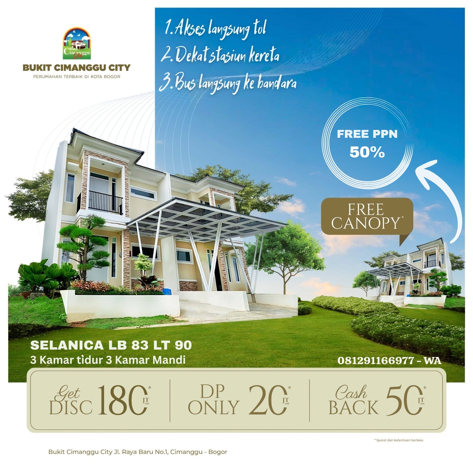 perumahan strategis di kota bogor