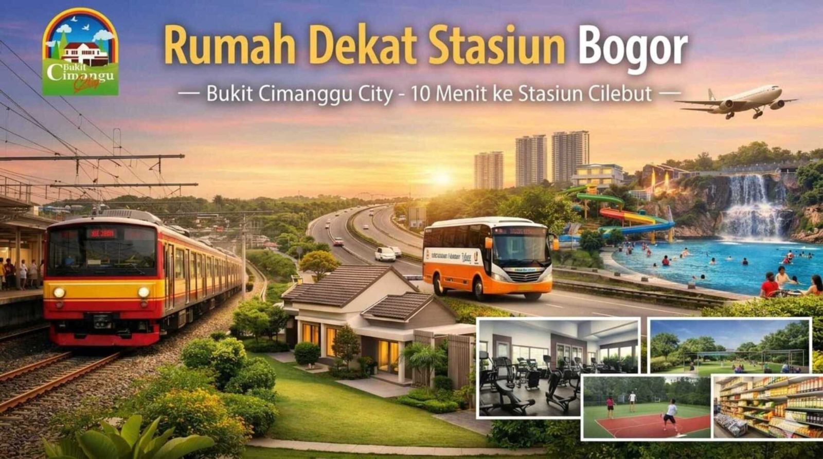 rumah dekat stasiun bogor