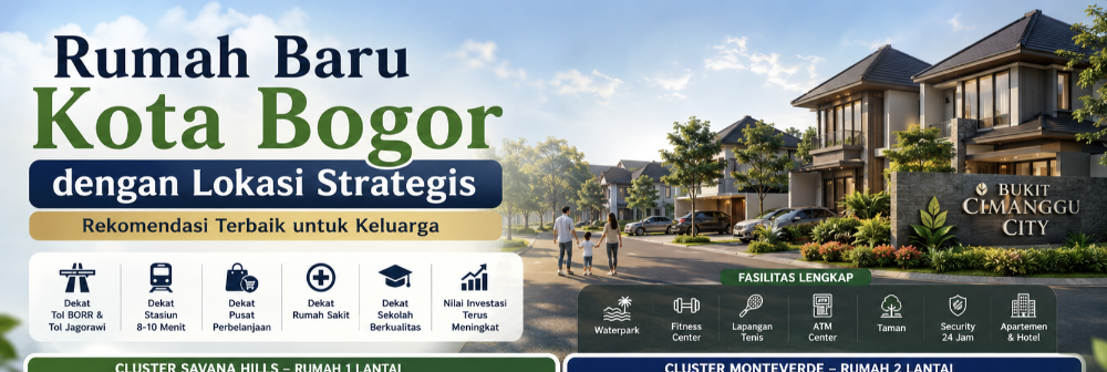 Rumah baru kota bogor